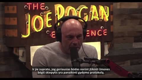 Iš Joe Rogan podcast’o