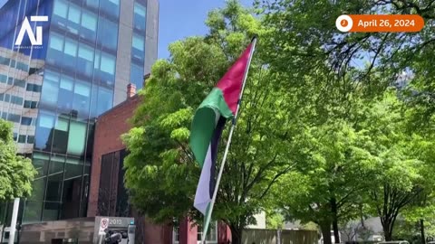 GWU Students Join Nationwide Gaza Protest Peaceful Demonstration | Washington DC | Amaravati Today