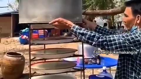 Cooking rice like u have never seen before || must watch |