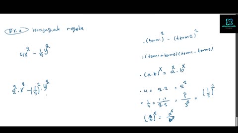 Konjugatregeln: Part 1: Exempel 4