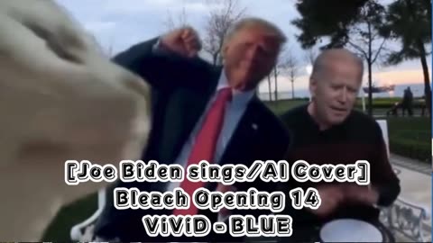 [Joe Biden sings/AI Cover] Bleach Opening 14 ViviD - BLUE