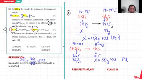 SEMESTRAL VALLEJO 2024 | Semana 10 | Química S2