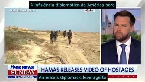 JD Vance QUER armar ISRAEL e TAIWAN para a guerra com a China e o Oriente Médio.