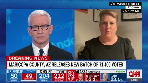 Arizona official rebuts Kari Lake's claim about vote counting 11/15/2022 🆕