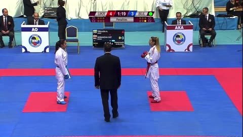 KARATE 1 PREMIER LEAGUE - DUBLIN 2023 NAKAMURA SHIORI (JPN) vs TERLIUGA ANZHELIKA (UKR)