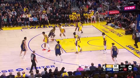 Golden State Warriors vs Los Angeles Lakers Full Game Highlights Feb 22, 2024