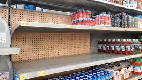 Empty shelves of baby formula in Texas amid nationwide shortage