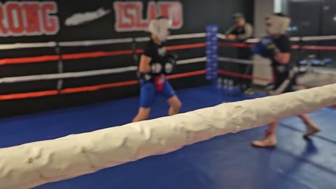 Joey sparring Danny 2. 12/6/23