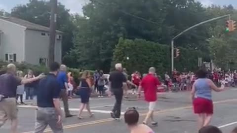 Mike Pence Domed By A Water Balloon