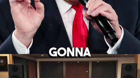 DONALD TRUMP TRIES RAPPING LIVE!