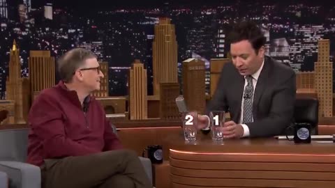 Bill Gates and Jimmy Fallon Drink Poop Water (2015)