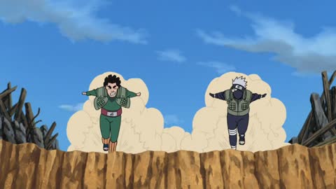 Kakashi vs Gaye : the best battle of all