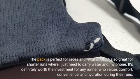 Buyer Feedback: FITLY Sub90 Running Hydration Vest - Running Pack with Phone Holder, Storage, T...