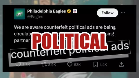 Fact Check: Philadelphia Eagles Did NOT Endorse Kamala Harris For President