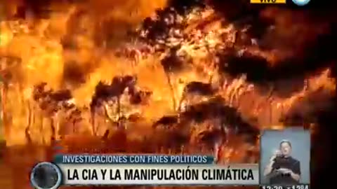 2012: ARGENTINA: TV PUBLICA: GEOINGENIERIA: LA CIA Y LA MANIPULACIÓN CLIMÁTICA