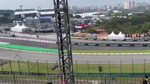 Today, Sunday, Autódromo de Interlagos, São Paulo, Formula 1 - people are shouting