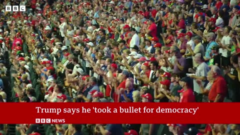 Donald Trump holds first rally since assassination attempt | BBC News| A-Dream News ✅