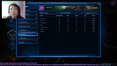 starcraft2 zerg v terran on moondance I got mauled by thors again.,