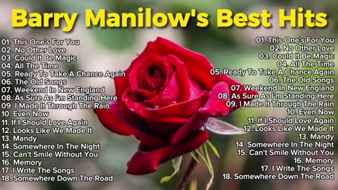 Barry Manilow's Greatest Hits | The Best Hits of Barry Manilow