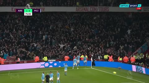 arsenal vs man city 3-1premiere league