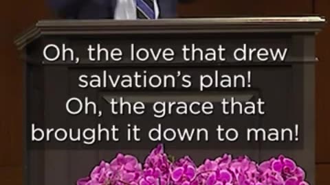 Alistair Begg | "Oh the Love that Drew Salvation's Plan". #salvation