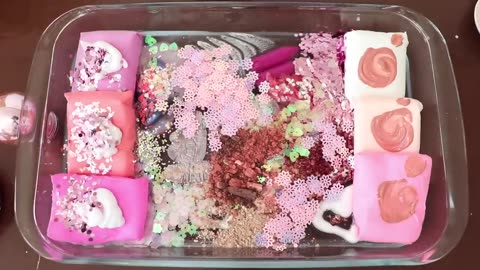 Pink ASMR slime