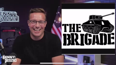 Benny Johnson Launches "the Brigade", Declares Fealty to Salty Army