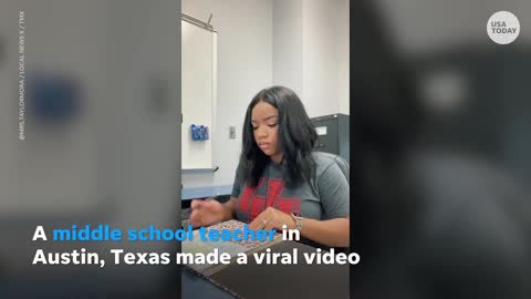 Viral TikTok on active-shooter classroom safety made by Texas teacher | USA TODAY