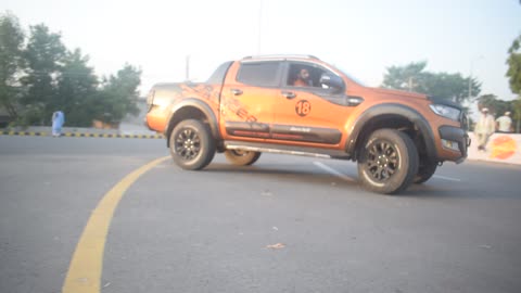 Drifting on ford ranger raptor | tyres burnout #ford#cars#fordranger #fordraptor