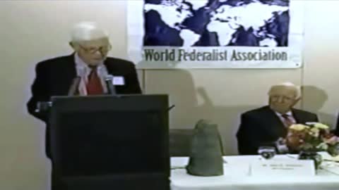 Walter Cronkite World Federalist Association [Oct 20, 1999]