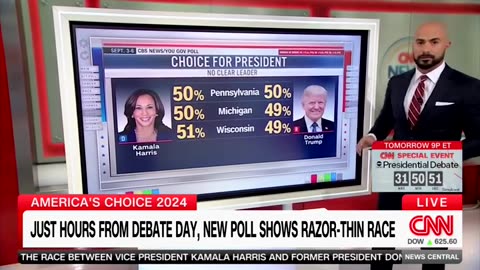 CNN Anchor Breaks Down 'Welcome News' For Trump 'Among Black And Hispanic Voters'