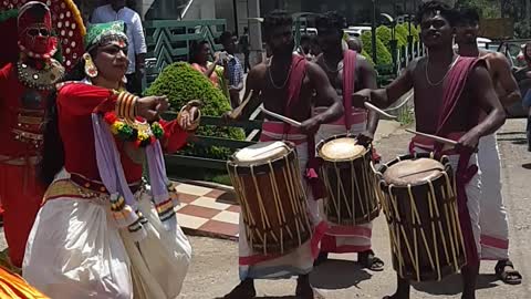 Kerala (Gods own country) traditional kadhakali dance form short video