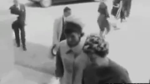 President Kennedy Arrives In Paris