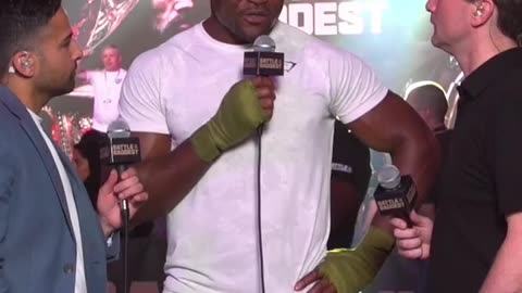 Francis Ngannou Speaking On Earning Respect in the Boxing Community