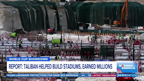 Taliban helped build World Cup stadiums Report Morning in America