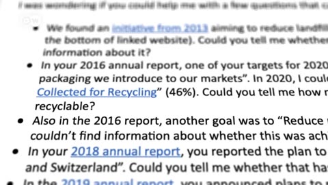 Come queste aziende hanno cercato di fare greenwashing dei loro rifiuti di plastica DOCUMENTARIO Il greenwashing o ambientalismo di facciata indica la strategia di comunicazione di certe imprese,organizzazioni o politiche col finto ambientalismo