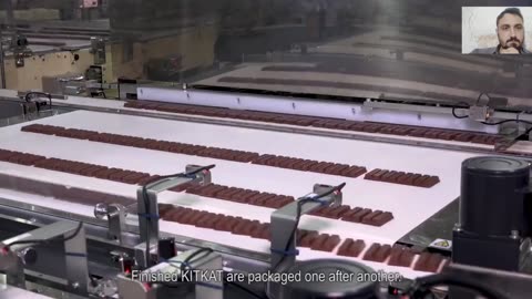 How kit kat are made in factory