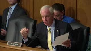 Senator Ron Johnson in Senate Finance Hearing 9.24.24