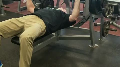 275lbs x 17 reps, Crazy Old Man