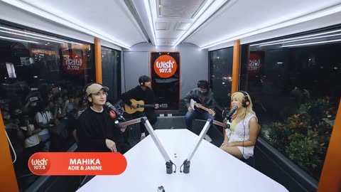 Adie and Janine Berdin perform Mahika LIVE on Wish 1075 Bus