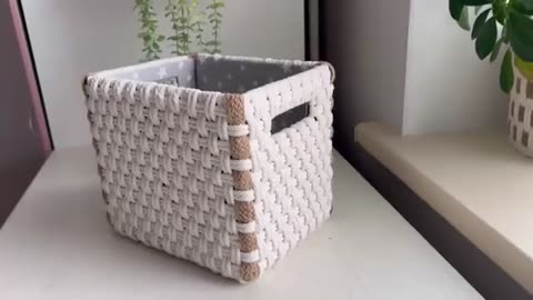 WHY BUY EXPENSIVE BASKETS IN STORES WHEN YOU CAN MAKE IT YOURSELF | IDEA FROM CARDBOARD