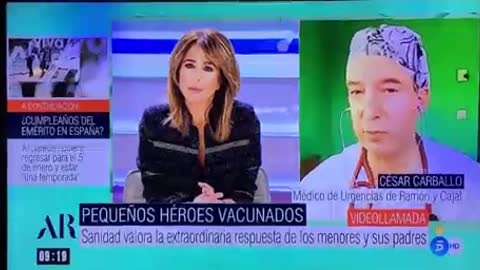 Médico sin vergüenza ANIMA a inocular a TODOS, menos a sus hijos