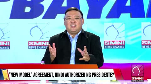 New Model Agreement, hindi authorized ng presidente?