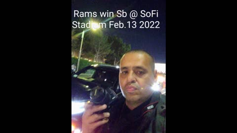 superbowl 56 (outside Sofi Stadium)