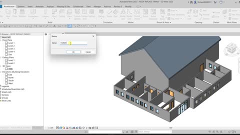 REVIT 2023 ARCHITECTURE: LESSON 42 - CREATE ROOF AS AN IN-PLACE FAMILY