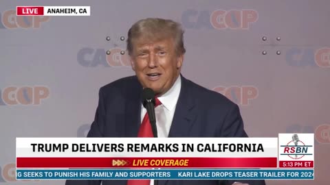 Trump Speech California GOP Convention in Anaheim California