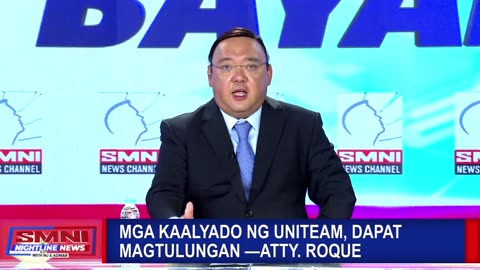 Mga kaalyado ng UniTeam, dapat magtulungan —Atty. Roque