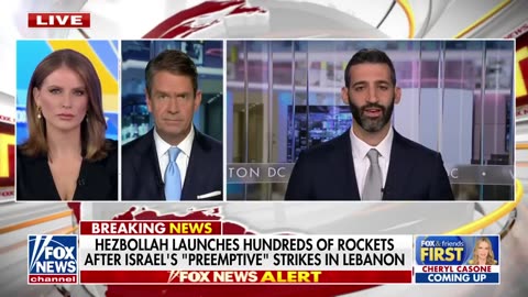 Hezbollah launches hundreds of rockets into Israel over 'preemptive' strikes in Lebanon