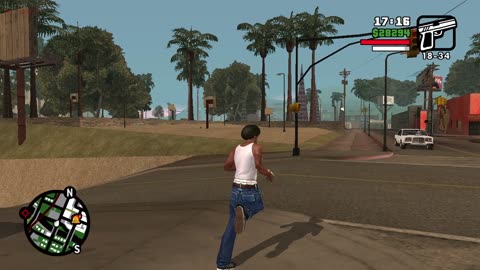 GTA San Andreas for PS3 running in RPCS3 on Linux!