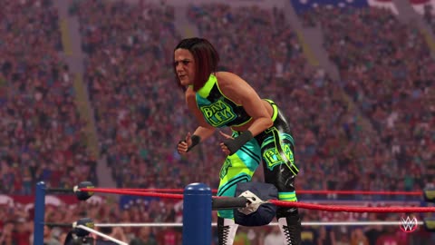 WWE 2k23 MODS_ Bayley vs Sabu extreme _intergender _wrestling